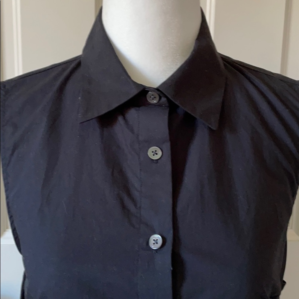 Derek Lam Black Button Down Blouse - image 4